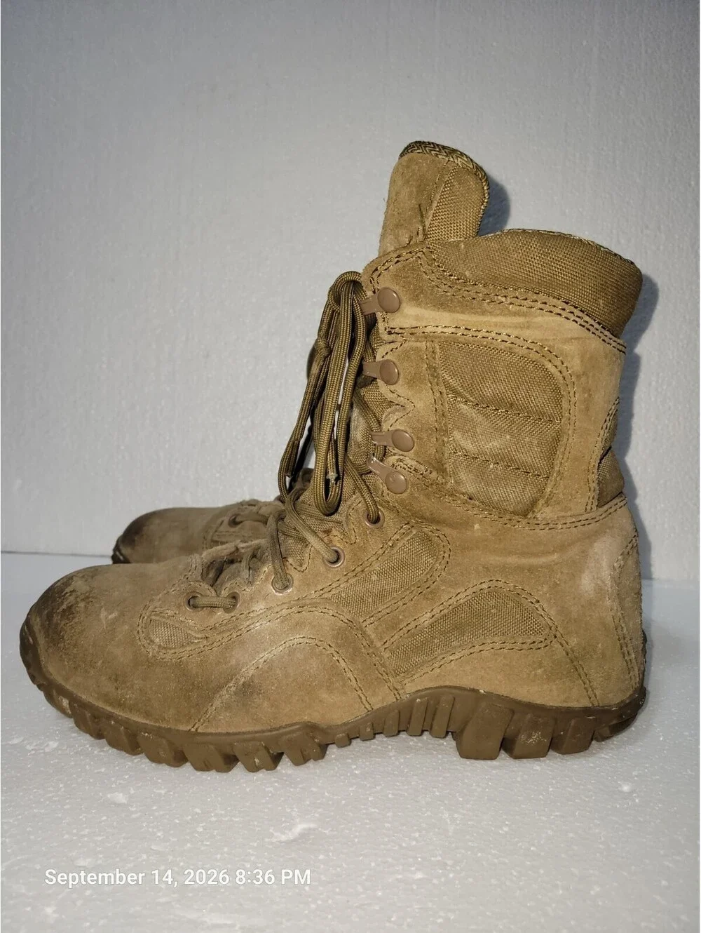 Tactical Research TR550 Hot Weather Vibram Size 7.5R USMC Or ARMY